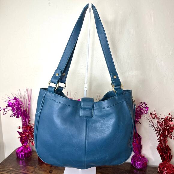 ISAAC MIZRAHI Blue Shoulder bag - Picture 2 of 13